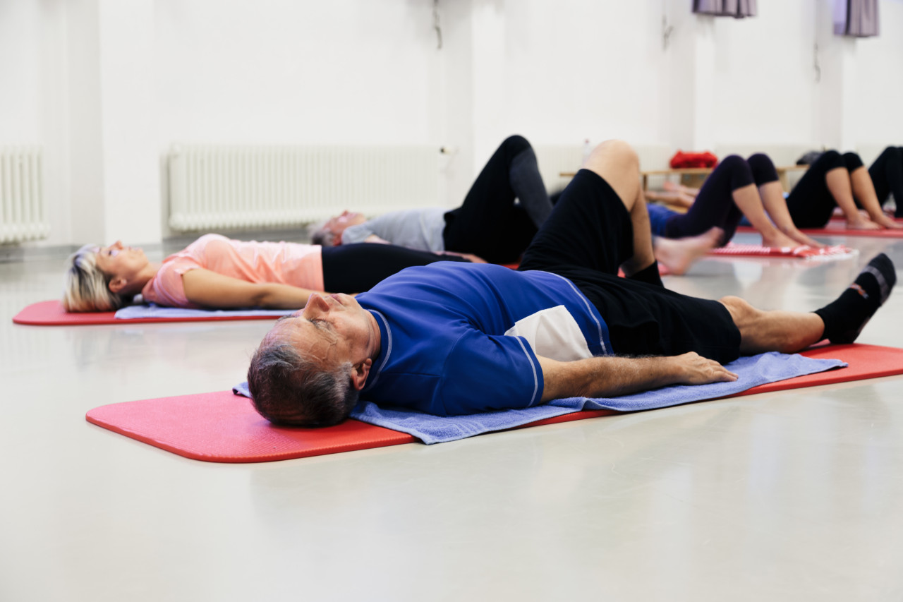 Pilates Stark aus der Mitte